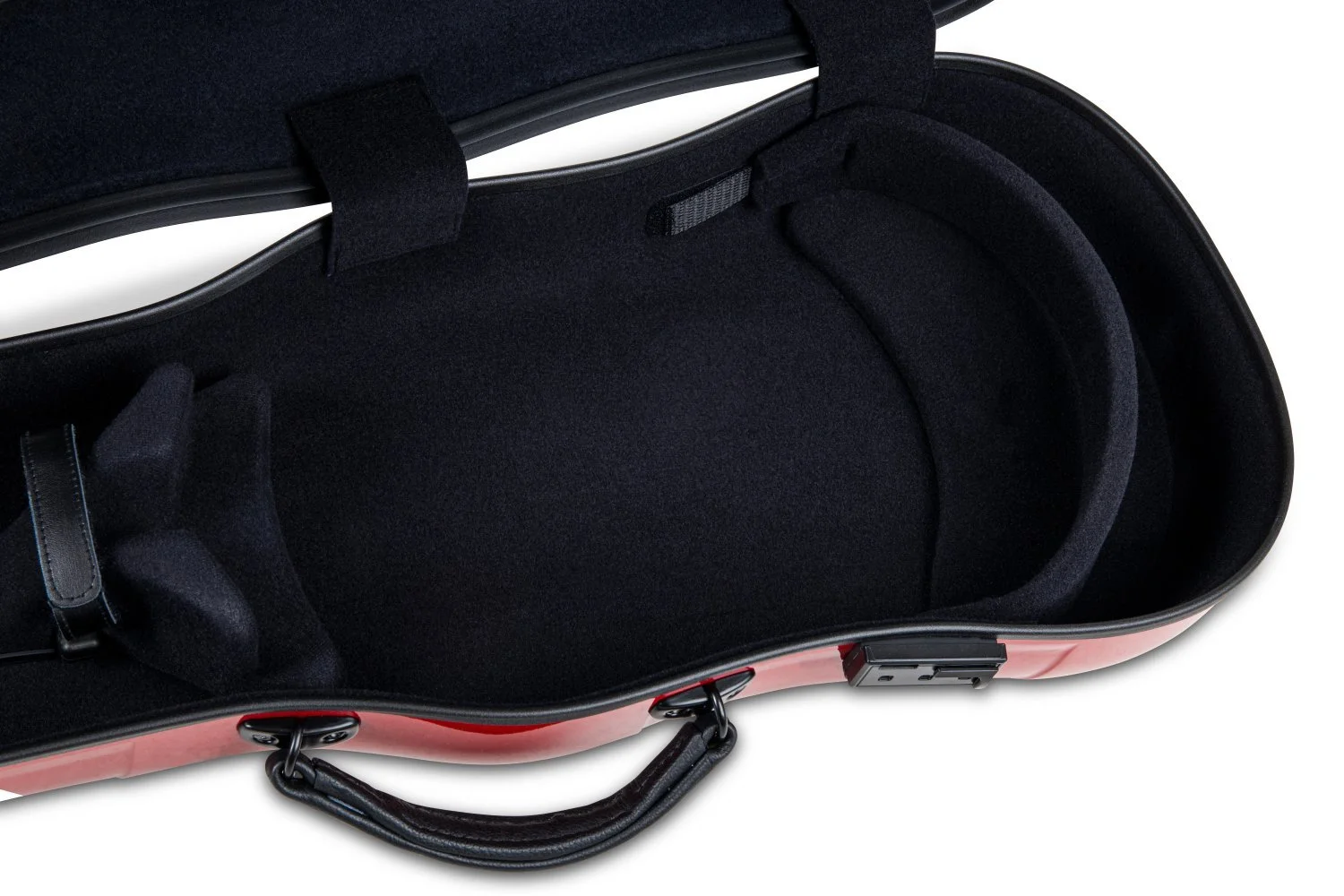GEWA Viola Case, Air 2.0, Shaped, White/Black, High Gloss